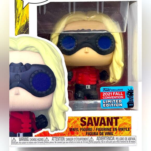 FUNKO SAVANT NEW in BOX -SUICIDE SQUAD  2021 FALL CONVENTION Limited EDITION - Picture 1 of 7